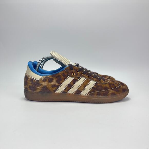 Adidas Wales Boner Pony Leo Brown Athletic Casual Shoes IE0578 Men's Size 8